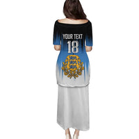 Custom Estonia Football Puletasi Come On Kalevipojad