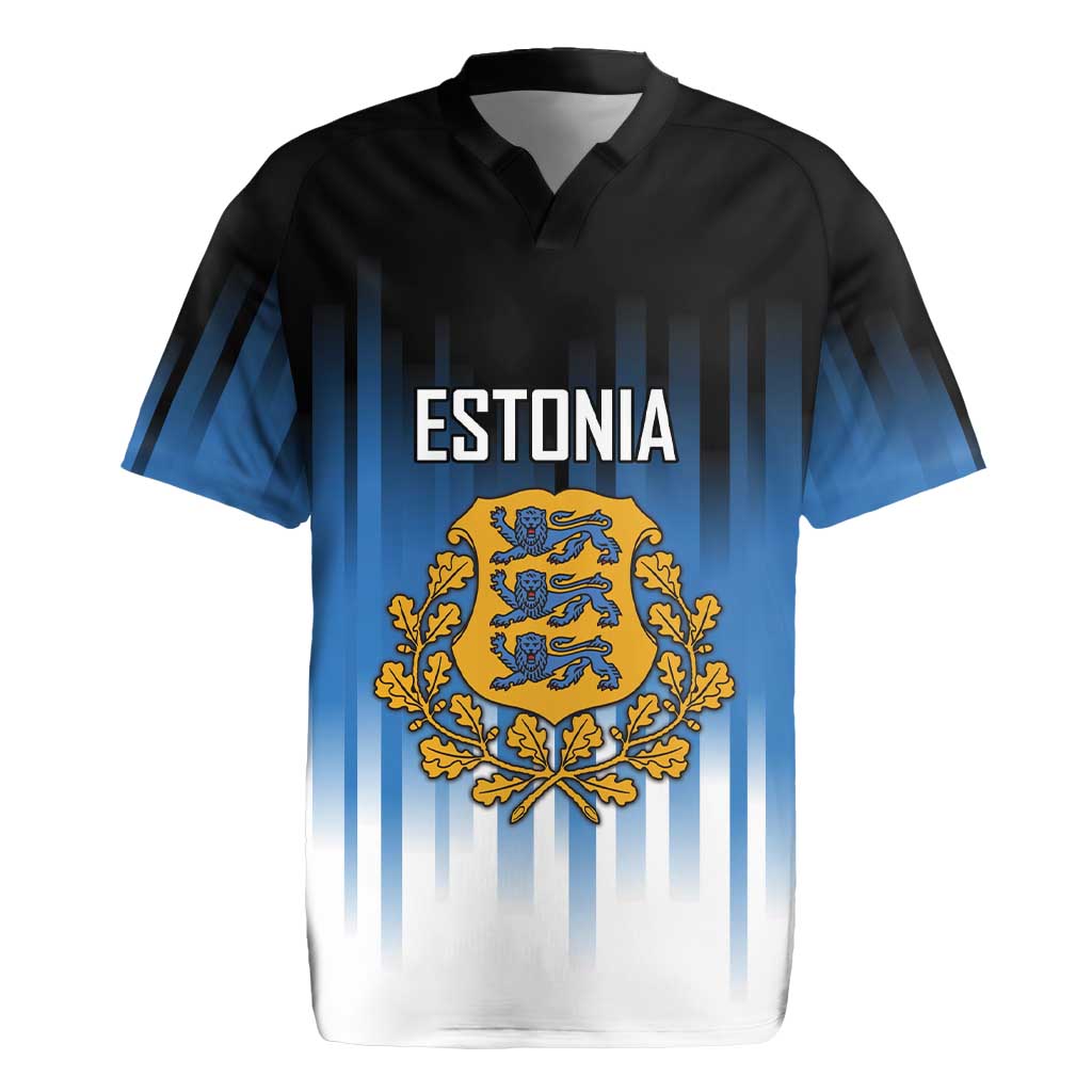 Custom Estonia Football Rugby Jersey Come On Kalevipojad
