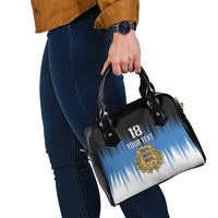 Custom Estonia Football Shoulder Handbag Come On Kalevipojad
