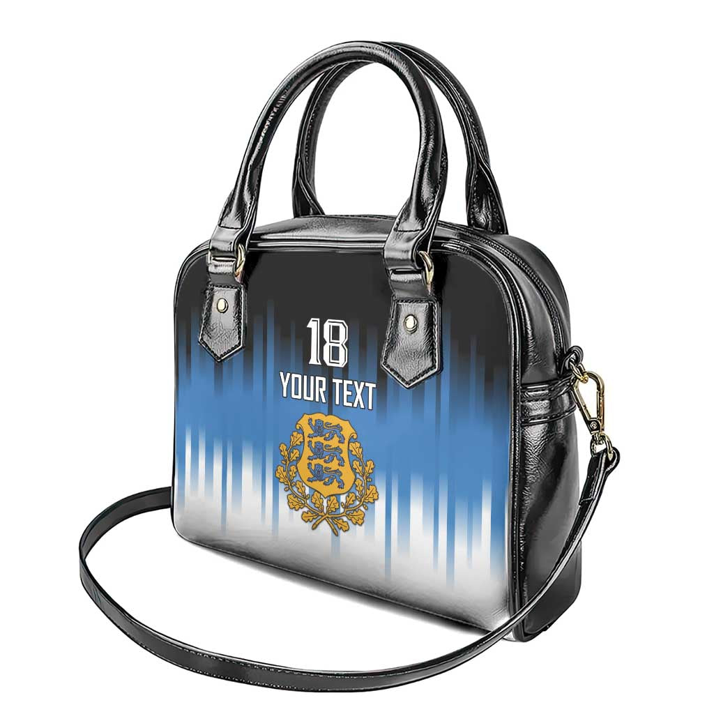 Custom Estonia Football Shoulder Handbag Come On Kalevipojad