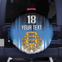 Custom Estonia Football Spare Tire Cover Come On Kalevipojad