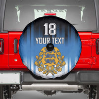 Custom Estonia Football Spare Tire Cover Come On Kalevipojad