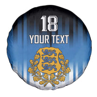 Custom Estonia Football Spare Tire Cover Come On Kalevipojad