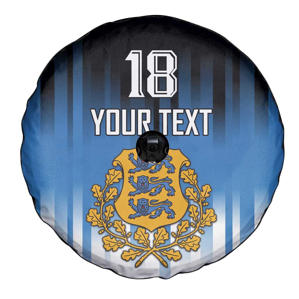 Custom Estonia Football Spare Tire Cover Come On Kalevipojad