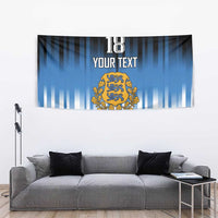 Custom Estonia Football Tapestry Come On Kalevipojad