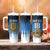 Custom Estonia Football Tumbler With Handle Come On Kalevipojad