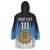 Custom Estonia Football Wearable Blanket Hoodie Come On Kalevipojad