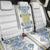 Vyshyvanka Day Back Car Seat Cover Ukrainian Folk Traditions Pattern White Version