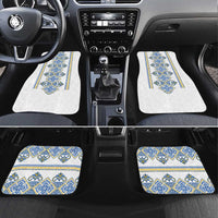 Vyshyvanka Day Car Mats Ukrainian Folk Traditions Pattern White Version