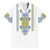 Vyshyvanka Day Family Matching Summer Maxi Dress and Hawaiian Shirt Ukrainian Folk Traditions Pattern White Version