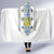 Vyshyvanka Day Hooded Blanket Ukrainian Folk Traditions Pattern White Version
