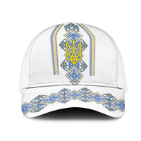 Vyshyvanka Day Mesh Trucker Cap Ukrainian Folk Traditions Pattern White Version