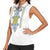 Vyshyvanka Day Women Sleeveless Polo Shirt Ukrainian Folk Traditions Pattern White Version
