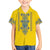 Vyshyvanka Day Family Matching Summer Maxi Dress and Hawaiian Shirt Ukrainian Folk Traditions Pattern Yellow Version