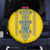 Vyshyvanka Day Spare Tire Cover Ukrainian Folk Traditions Pattern Yellow Version