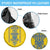 Vyshyvanka Day Spare Tire Cover Ukrainian Folk Traditions Pattern Yellow Version