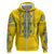 Vyshyvanka Day Zip Hoodie Ukrainian Folk Traditions Pattern Yellow Version
