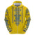 Vyshyvanka Day Zip Hoodie Ukrainian Folk Traditions Pattern Yellow Version