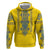 Vyshyvanka Day Zip Hoodie Ukrainian Folk Traditions Pattern Yellow Version