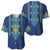 Vyshyvanka Day Baseball Jersey Ukrainian Folk Traditions Pattern Blue Version