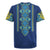 Vyshyvanka Day Rugby Jersey Ukrainian Folk Traditions Pattern Blue Version