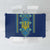 Vyshyvanka Day Tablecloth Ukrainian Folk Traditions Pattern Blue Version