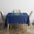 Vyshyvanka Day Tablecloth Ukrainian Folk Traditions Pattern Blue Version
