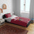 Custom Latvia Football Bedding Set Latvijas Go Champion Folk Pattern