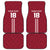 Custom Latvia Football Car Mats Latvijas Go Champion Folk Pattern