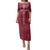 Custom Latvia Football Family Matching Puletasi and Hawaiian Shirt Latvijas Go Champion Folk Pattern