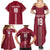 Custom Latvia Football Family Matching Summer Maxi Dress and Hawaiian Shirt Latvijas Go Champion Folk Pattern