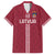 Custom Latvia Football Family Matching Summer Maxi Dress and Hawaiian Shirt Latvijas Go Champion Folk Pattern