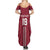 Custom Latvia Football Family Matching Summer Maxi Dress and Hawaiian Shirt Latvijas Go Champion Folk Pattern