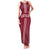 Custom Latvia Football Family Matching Tank Maxi Dress and Hawaiian Shirt Latvijas Go Champion Folk Pattern