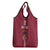 Custom Latvia Football Grocery Bag Latvijas Go Champion Folk Pattern