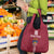 Custom Latvia Football Grocery Bag Latvijas Go Champion Folk Pattern
