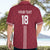 Custom Latvia Football Hawaiian Shirt Latvijas Go Champion Folk Pattern