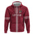 Custom Latvia Football Hoodie Latvijas Go Champion Folk Pattern