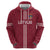 Custom Latvia Football Hoodie Latvijas Go Champion Folk Pattern