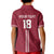 Custom Latvia Football Kid Polo Shirt Latvijas Go Champion Folk Pattern