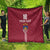 Custom Latvia Football Quilt Latvijas Go Champion Folk Pattern