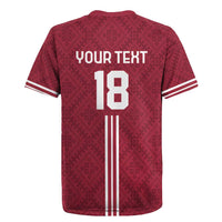 Custom Latvia Football Rugby Jersey Latvijas Go Champion Folk Pattern