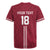 Custom Latvia Football Rugby Jersey Latvijas Go Champion Folk Pattern