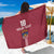 Custom Latvia Football Sarong Latvijas Go Champion Folk Pattern