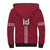 Custom Latvia Football Sherpa Hoodie Latvijas Go Champion Folk Pattern