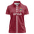 Custom Latvia Football Women Polo Shirt Latvijas Go Champion Folk Pattern