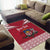 Personalized Latvia Area Rug Latvijas Republika Folk Pattern