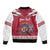 Personalized Latvia Bomber Jacket Latvijas Republika Folk Pattern