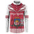 Personalized Latvia Button Sweatshirt Latvijas Republika Folk Pattern