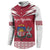 Personalized Latvia Button Sweatshirt Latvijas Republika Folk Pattern